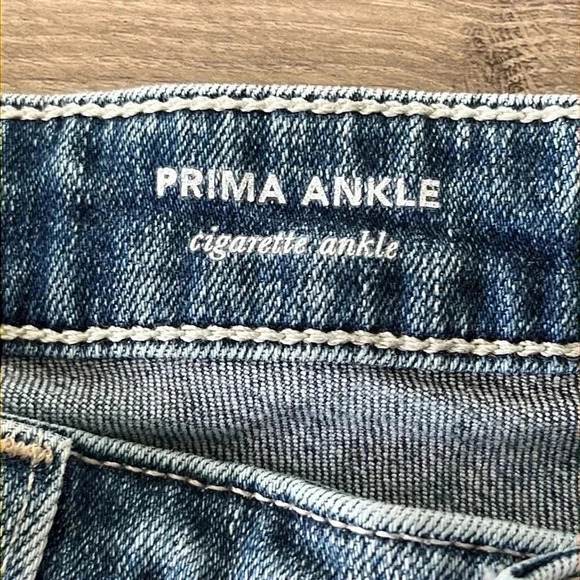 AG The Prima Ankle Cigarette Medium Faded Wash Jean - Picture 9 of 17
